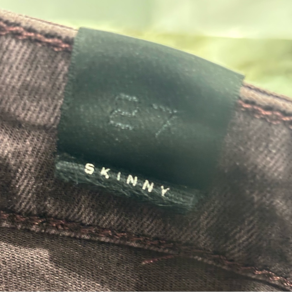 Vince Dylan Skinny Wine Red Jeans Size:27 , Womens - Picture 9 of 16